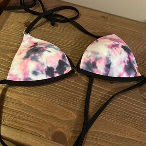 NWOT Victorias Secret Tie Dye Push Up Bikini Top Small